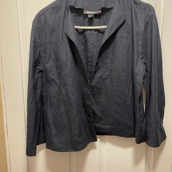 Vintage DKNY linen jacket - Picture 3 of 3